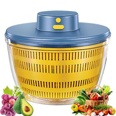 #ad Electric Salad SpinnerAutomatic Salad RotatorUSB Chargeble Lettuce Spinner ... $54.31