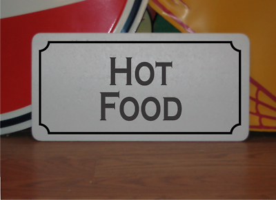 #ad #ad Hot Food Metal Sign $13.45