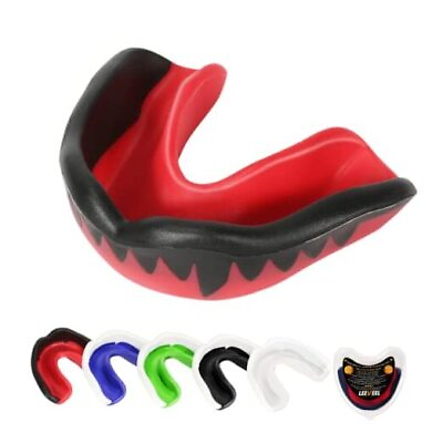 #ad 5 Pack Sports Mouth Guard for Boxing Football MMA Large Over 9 Year old $22.58