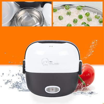 #ad 1.3L Mini Oven Lunch Box Portable Stove 110V Food Warmer Electric Rice Cooker US $18.00
