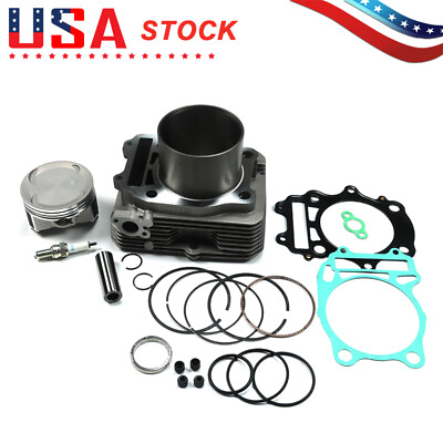 #ad For 04 08 Artic cat 400 Manual Automatic Cylinder Jug Piston Top End Rebuild kit $93.00