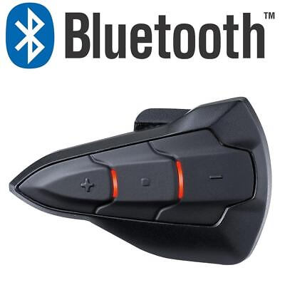 #ad #ad HJC 10B Smart Bluetooth Motorcycle Helmet Headset 400M Bike Intercom Kit Black GBP 139.99