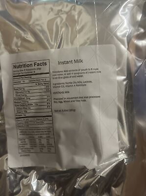 #ad Patriot Pantry Survival Emergency Food Instant Milk $5.00
