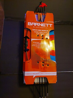 #ad Barnett Archery Complete Target Set Recurve Bow amp; Arrows New $45.00