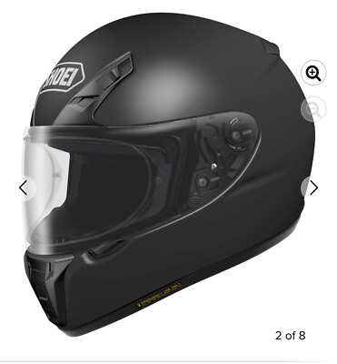#ad #ad Shoei Rf Sr Full Face Street Helmet Solids Matte Black XS $330.00