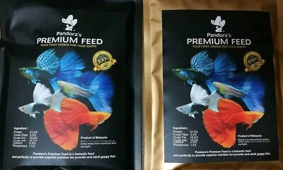 1 Bag 100Gr PREMIUM FEED BEST FOOD FOR BETTA amp; GUPPY High Quality $17.95