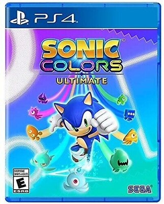 #ad #ad Sonic Colors Ultimate Standard Edition Sony PlayStation 4 Complete Sega Ps4 $13.99