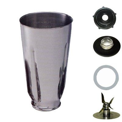 Blendin 5 Cup Stainless Steel Blender Jar Compatible with Oster Blenders $19.22