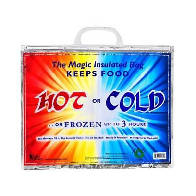 Jay Bag Large Insulated Bag Magic Keeps Food Hot Cold Frozen 16 in x 20 in L310 $8.49