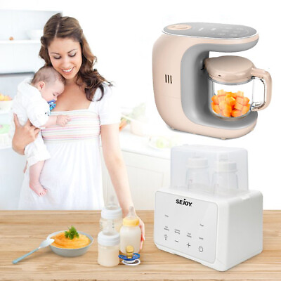 Baby Food Maker Blender Steamer Baby Bottle Warmer Food Heating Feeding Supplies $29.49