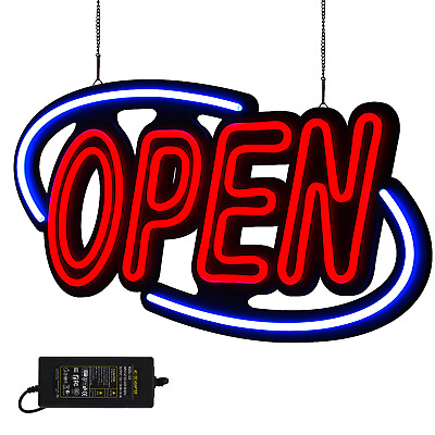 #ad #ad 32quot; LED Open Sign Neon Light Bright for Restaurant Bar Pub Shop Store Business $64.59