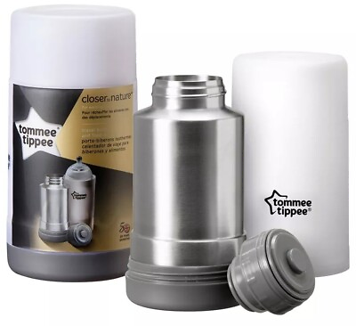 #ad BRAND NEW Tommee Tippee Closer to Nature Travel Bottle amp; Food Warmer w FREE Ship $19.99