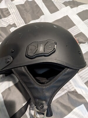 #ad Shoei Cavalry Half Dome Helmet With SENA Bluetooth Music And Calls $190.00