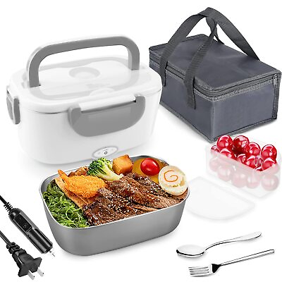 #ad Electric Lunch Box Food Heater 3 in 1 Portable Food Warmer Lunch Box for Car... $29.86