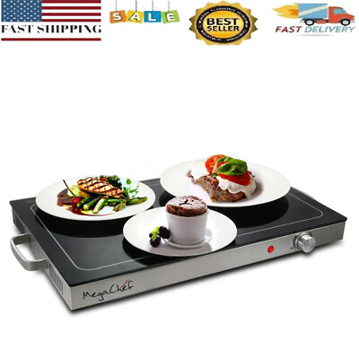 #ad #ad Electric Warming Tray w Adjustable Temperature Control Versatile Food Warmer US $29.33