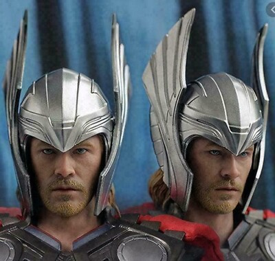#ad Medieval Thor Helmet Mild Steel Ragnarok Movie Armor Suit Avengers Helmet X mass $135.45