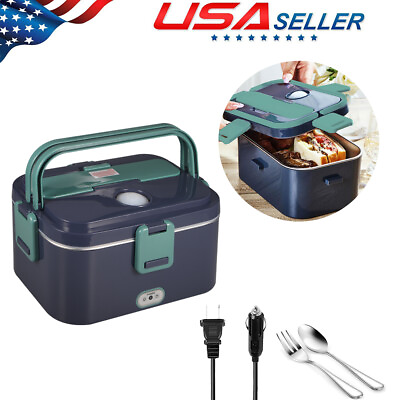 #ad Hot Electric Lunch Box Food Heater Upgraded Portable Food Warmer for Car amp; Home $24.97