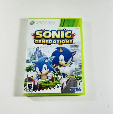 #ad Sonic Generations Microsoft Xbox 360 2011 Complete ML293 $12.95