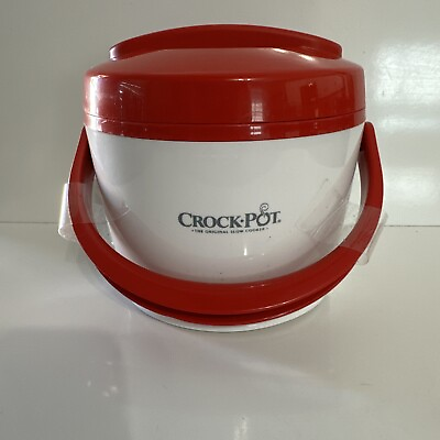 #ad Crock Pot To Go Travel Size Lunch Crock Food Warmer Red 20 oz New $19.99