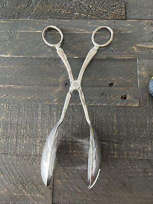 Stainless Steel Spoon amp; Fork Salad Serving Tongs 10.5quot; KG5 $16.49