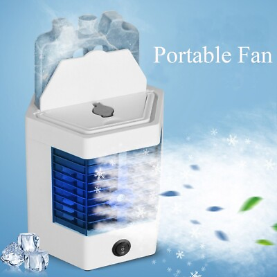 Mini Portable Fan Air Conditioner Artic Cooler USB Rechargeable USB Desktop $20.99
