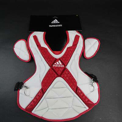 #ad adidas Climalite Chest Pad Unisex White Red New with Tags $35.00