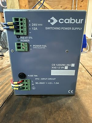 #ad Cabur cs 1224 90÷264 switching power supply WP8 $995.00