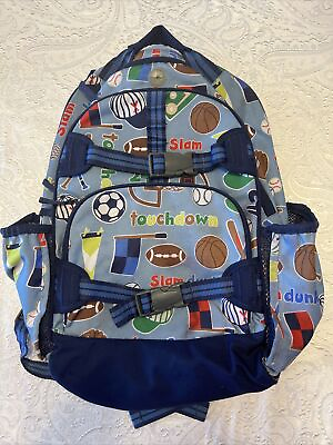 #ad Pottery Barn Monogram Sports Large Backpack $16.99