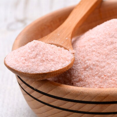 #ad #ad Himalayan Pink Sea Salt Fine All Natural Food Bath Reusable Bags 1LB 3LBS 5LBS $43.99