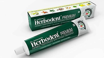#ad Herbodent Premium Herbal Toothpaste 100 gm x 3 Packs With Natural Mouth Wash $20.09