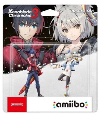 #ad ✅Noah and Mio Nintendo Amiibo 2 Pack Xenoblade Chronicles 3 New ✅ $34.50