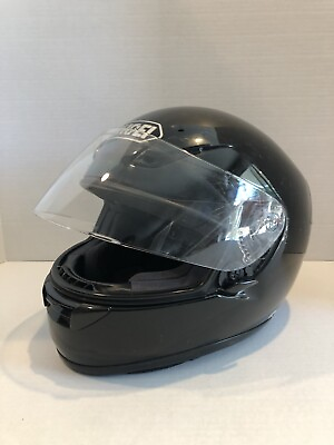 Shoei RF 1000 Motorcycle Helmet Black Size Large See Description $39.99