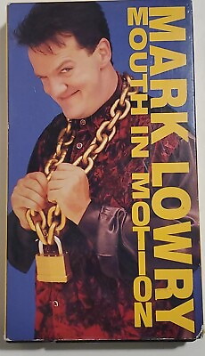 #ad Mark Lowry Mouth In Motion VHS Stand Up Comedy 1994 Ships Fast $4.50