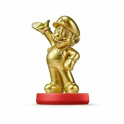 #ad Nintendo Amiibo Mario Mini Figure Gold Edition Unopened $30.00