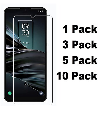 Tempered Glass for TCL 20 XE 30 XE 20 A 5G 4X 5G Screen Protector Anti Scratch $6.99