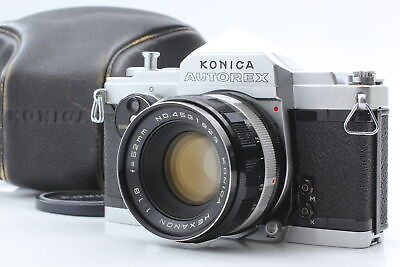 #ad Exc5 Konica Autorex Full amp; Half Frame Camera w 52mm f1.8 Lens From JAPAN $169.99