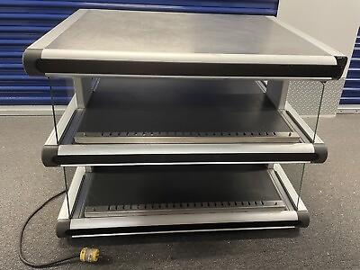 #ad HATCO 2 Shelf Stainless Steel Food Display Countertop Warmer with Tempered Glass $1250.00