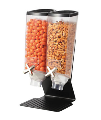 #ad Rosseto EZ50299 EZ PRO 3.8 liter double canister tabletop food dispenser w stand $95.00