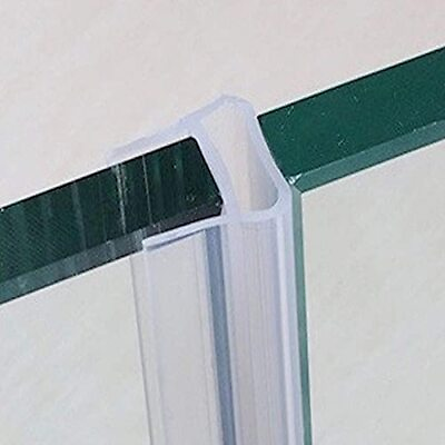 Door Seal Shower Door Seal Strip Glass Shower Door Sweep 98 Inch Frameless $16.70