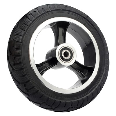 #ad Aluminum Alloy Electric For scooter Front Wheel with Solid Tire 8inch 200x50 $57.07