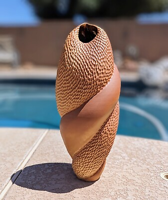 #ad ✨24quot; Danny Meisinger Floor Vase Spinning Earth Pottery Studio Pottery Snake $999.99