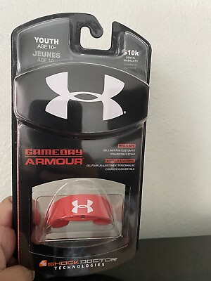 #ad Under Armour Gameday Armour Youth Mouthguards Red $13.99