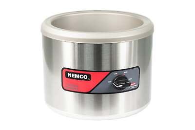 #ad New 11 Qt Nemco 6103A Countertop Round Food Soup Warmer Cooker Restaurant 120v $191.00