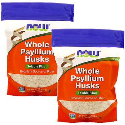 #ad Now Foods 2 Pack Whole Psyllium Husks 16 oz 454 g $23.28