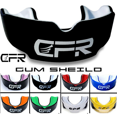 CFR Adults Boxing Mouth Guard Teeth Protector MMA Sports Mouthpiece With Case $6.99