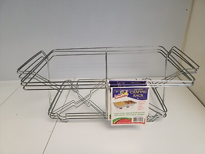 #ad Wire Chafing Dish Stand Buffet Warmer Rack 3 Pack Picnic Barbeque Party NEW $20.00