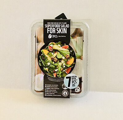 NEW Farmskin Superfood Salad For Skin Coconut 7 Pack $28.49