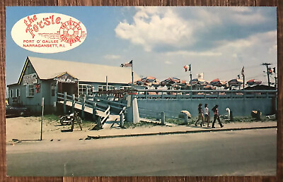 #ad #ad Postcard The Focsle Restaurant Port o Galilee Narragansett RI Fo’c’s’le A8 $6.50