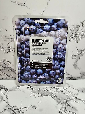 #ad #ad FarmSkin Superfood Salad For Skin Facial Mask Blueberry Strengthening Sealed $9.95