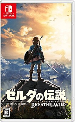 #ad The Legend of Zelda Breath Wild Switch Nintendo HAC P AAAAA Japan Used $44.99